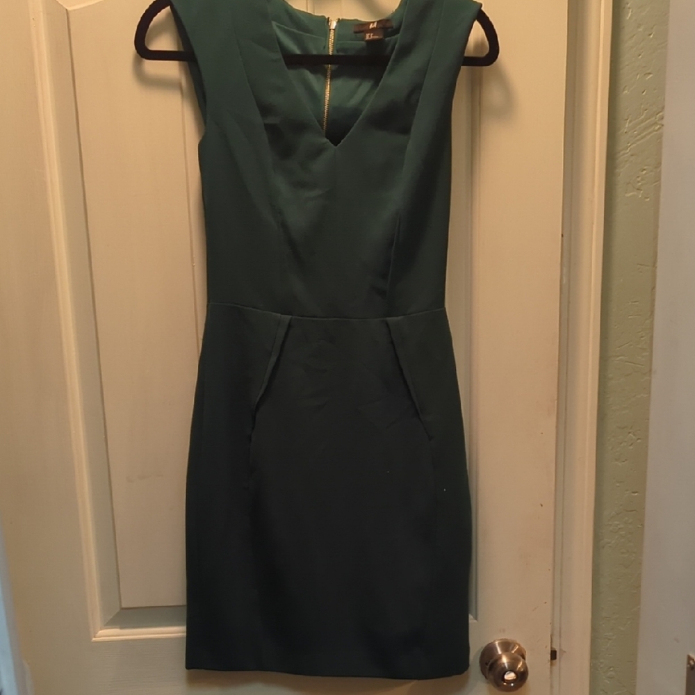 H&M Teal Mini Dress